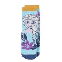 Ponožky Ľadové Kráľovstvo Elsa , Velikost ponožky - 23-26 , Barva - Modrá