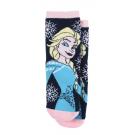 TERRY PONOŽKY FROZEN Elsa , Velikost ponožky - 31-34 , Barva - Tmavo modrá