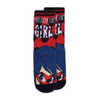 Ponožky Kúzelná Lienka terry , Velikost ponožky - 27-30 , Barva - Červeno-modrá