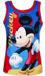 Tílko Mickey Mouse , Barva - Modro-červená