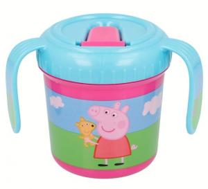 TRÉNOVACÍ HRNČEK PEPPA PIG , Velikost lahve - 250 ml