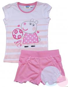 Tričko a kraťasy Peppa Pig , Barva - Ružová
