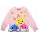 Tričko Baby Shark dlhý rukáv ružová , Velikost - 110 , Barva - Svetlo ružová