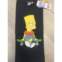 Tričko Bart Simpson , Velikost - 104 , Barva - Tmavo modrá