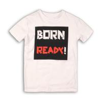 Tričko Born Ready , Velikost - 116/122 , Barva - Biela