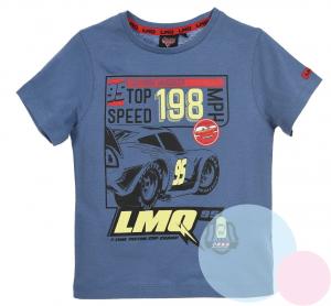 TRIČKO CARS svietiace , Barva - Modrá