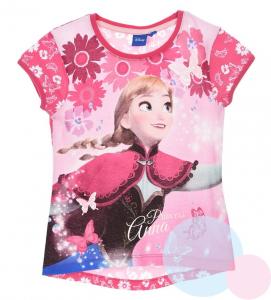 Tričko Frozen ANNA , Barva - Malinová