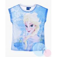 Tričko Frozen Elsa , Velikost - 104 , Barva - Biela