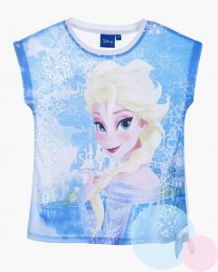 Tričko Frozen Elsa , Velikost - 104 , Barva - Biela