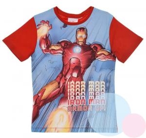 Tričko Iron-man , Barva - Červená