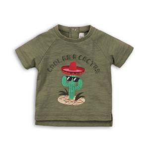 Tričko Kaktus , Velikost - 56/62 , Barva - Khaki