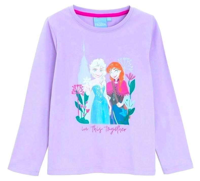 Tričko Ľadové kráľovstvo kvety