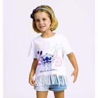 TRIČKO LILO A STITCH , Velikost - 110 , Barva - Biela