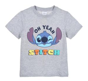 Tričko Lilo a Stitch Oh Yeah Šedá , Velikost - 104 , Barva - Šedá