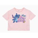 Tričko Lilo a Stitch Stay Weird , Velikost - 140 , Barva - Svetlo ružová
