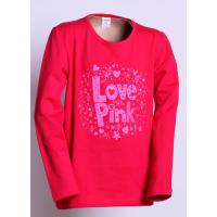 Tričko LOVE pink , Velikost - 116 , Barva - Malinová