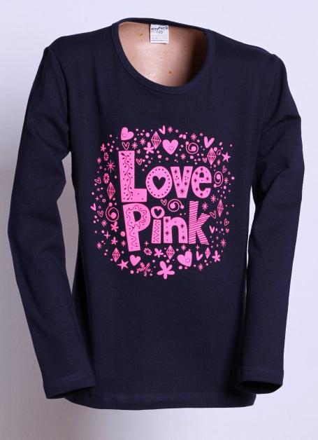 Tričko LOVE pink