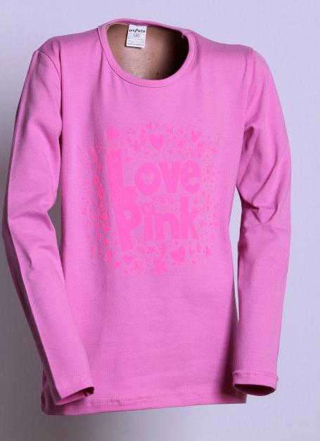 Tričko LOVE pink
