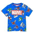 Tričko Marvel Spiderman Iron Man Captain America a Hulk Modrá , Velikost - 104 , Barva - Modrá