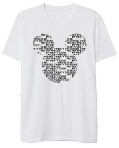 tričko Mickey , Velikost - 140 , Barva - Biela