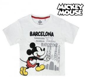 Tričko Mickey , Velikost - 92/98 , Barva - Biela