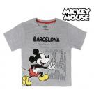 Tričko Mickey , Velikost - 92/98 , Barva - Šedá