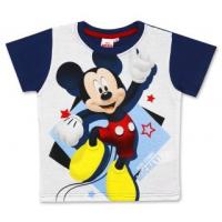 Tričko Mickey Mouse , Velikost - 116 , Barva - Tmavo modrá