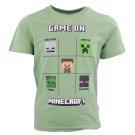 Tričko Minecraft , Velikost - 152 , Barva - Zelená