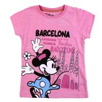 TRIČKO MINNIE Barcelona ružová , Velikost - 104/110 , Barva - Ružová