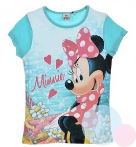 Tričko Minnie Disney , Barva - Tyrkysová