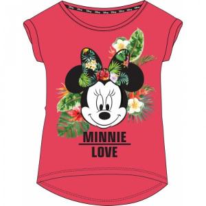 Tričko Minnie Disney , Barva - Malinová