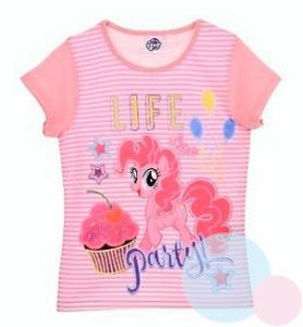 Tričko My Little Pony , Velikost - 98 , Barva - Ružová