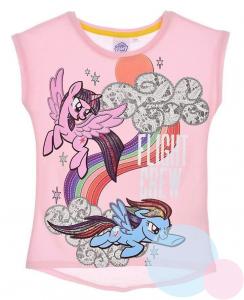 Tričko My Little Pony , Velikost - 98 , Barva - Svetlo ružová