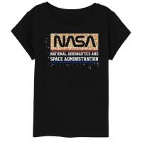 TRIČKO NASA , Velikost - 158 , Barva - Čierna