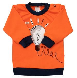 Tričko New Baby Happy Bulbs , Velikost - 56 , Barva - Oranžová