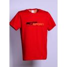 Tričko SPORT , Dospělé velikosti - M , Barva - Červená