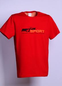 Tričko SPORT , Dospělé velikosti - M , Barva - Červená