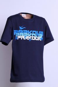Tričko PARKOUR , Velikost - 122 , Barva - Tmavo modrá