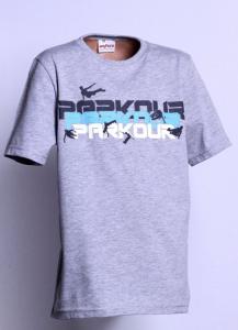Tričko PARKOUR , Velikost - 146 , Barva - Šedá