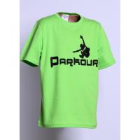Tričko PARKOUR skok , Velikost - 128 , Barva - Zelená