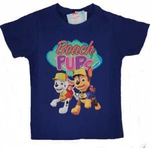 TRIČKO PAW PATROL , Velikost - 98/104 , Barva - Modrá