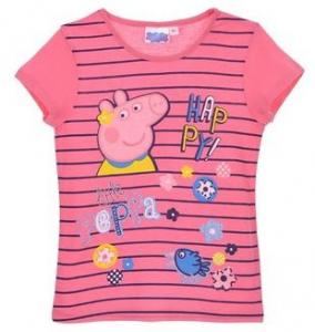 Tričko PEPPA PIG Happy , Barva - Ružová