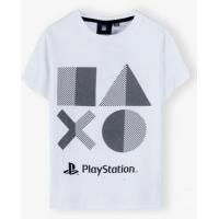 TRIČKO PLAYSTATION , Velikost - 116 , Barva - Biela