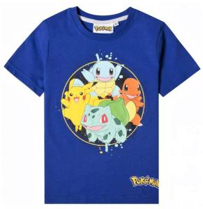 TRIČKO POKÉMON , Velikost - 140 , Barva - Modrá