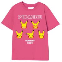 TRIČKO POKÉMON Pikachu krátky rukáv malinová , Velikost - 110/116 , Barva - Malinová