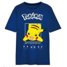 TRIČKO POKÉMON Pikachu krátky rukáv modrá , Velikost - 146/152 , Barva - Modrá