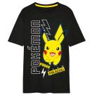 TRIČKO POKÉMON Team Pikachu čierna , Velikost - 110/116 , Barva - Čierna