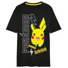 TRIČKO POKÉMON Team Pikachu čierna , Velikost - 110/116 , Barva - Čierna