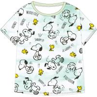 TRIČKO SNOOPY , Velikost - 146/152 , Barva - Svetlo zelená