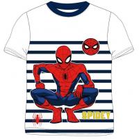 TRIČKO SPIDERMAN , Velikost - 128 , Barva - Bielo-modrá
